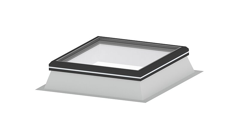 Glass Skylight FE 0° met aluminium kozijn